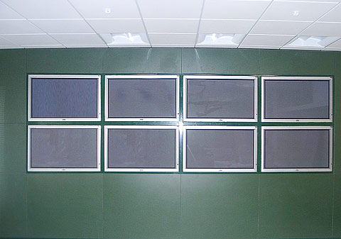 Фото Плазменные панели, встроенные в систему NAYADA-Тempo.