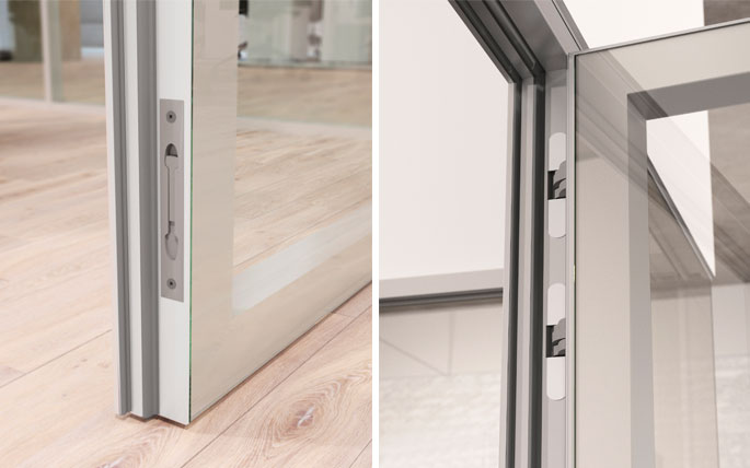 Photo NAYADA presents a new innovation in 2016 – the Magic double-leaf door