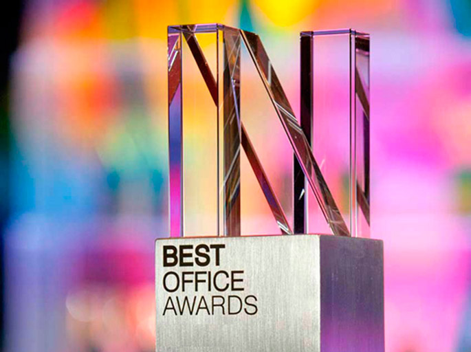 Награды лучших проектов с участием NAYADA премии Best Office Awards 2010-2015