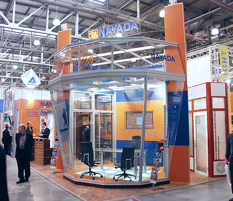 Компания NAYADA на выставке MOSBUILD 2005 (4-7 апреля 2005г.)